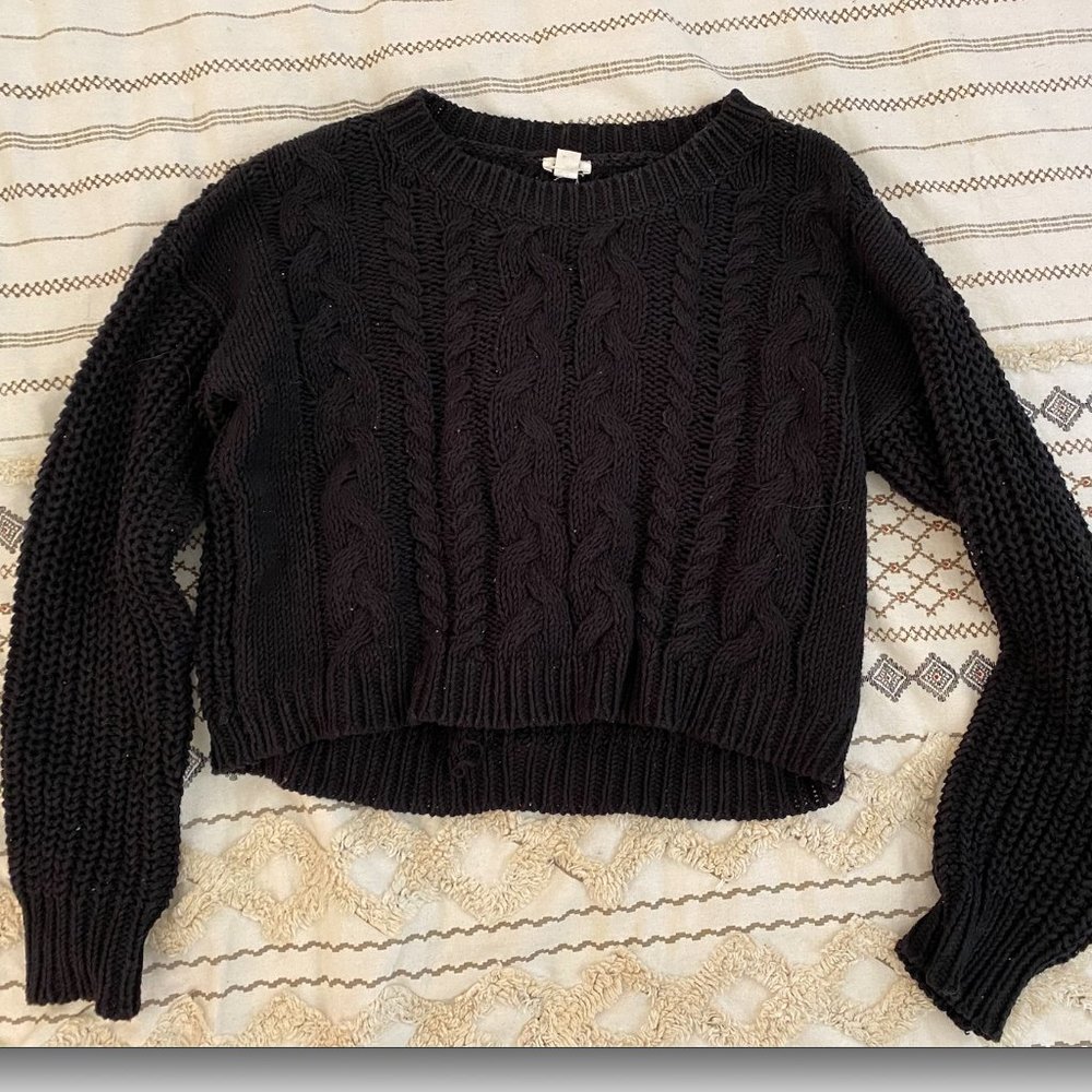 Garage Black Sweater